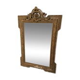 Grand miroir doré - 70xH107cm