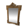 Grand miroir doré - 70xH107cm