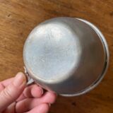 3 military aluminum cups, antique