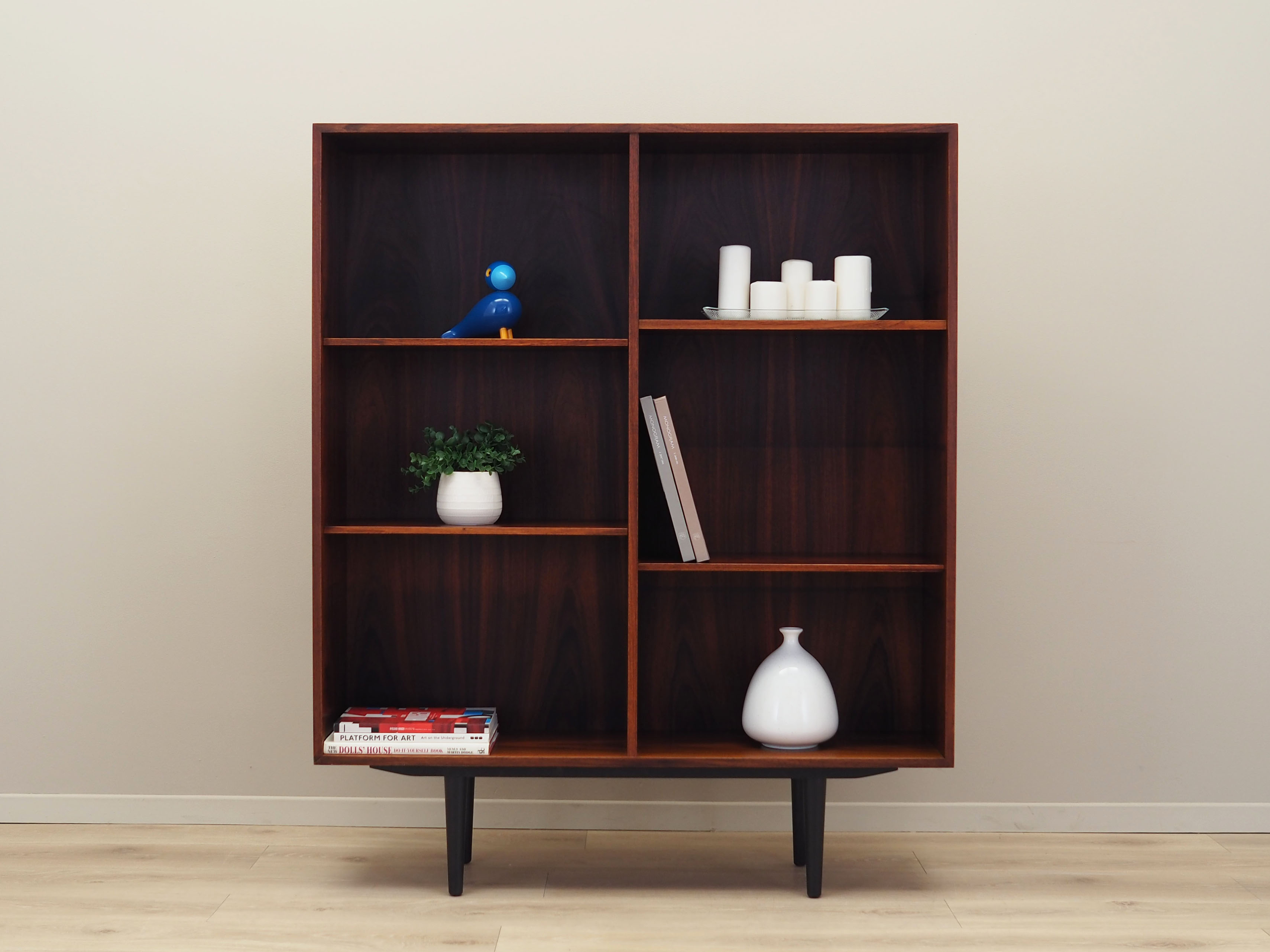 Bibliothèque en palissandre, design danois, années 1970, designer: Ib Kofod Larsen