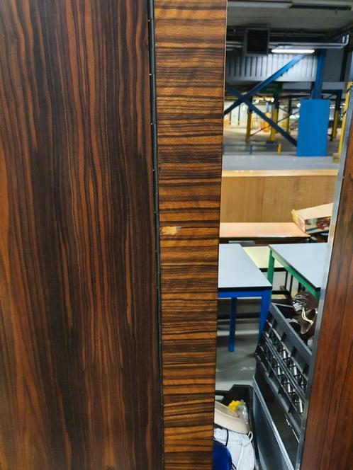 Vintage ebony wall cabinet