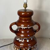Fat lava type ceramic floor lamp