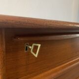 Danish Falster Teak Desk by Svend Madsen, 1960s