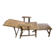Chaise longue en rotin