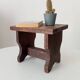 Ancient primitive milking stool