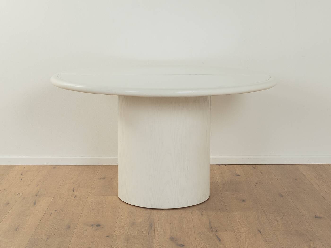 Postmodern extendable dining table from the 1980s