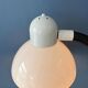 Lampadaire vintage blanc champignon Dijkstra Space Age