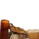 Arne Norell Inca Lounge Chair with Ottoman – Original Cord Upholstery, 1970
