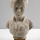 Porcelain children's bust of Limoges Tharaud