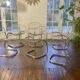 Set of six “Sabrina” chairs – Gastone Rinaldi for Rima Italy