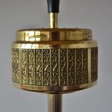 Schleuderascher ashtray in chiseled brass, from Germany in the 50s/60s