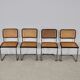 Series of 4 chairs B32 by Marcel Breuer