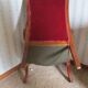Fauteuil Voltaire en merisier