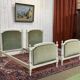 Pair of Louis XVI style beech beds