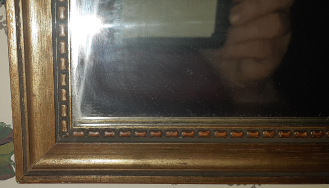 Vintage mirror 55x41cm