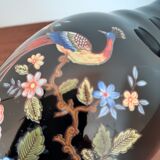 vase noir en verre