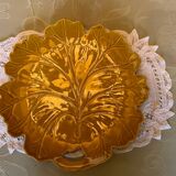 Vintage ceramic leaf dish