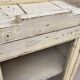 Antique Art Deco wall display cabinet in Burmese teak.