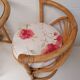 Vintage rattan table and chairs set