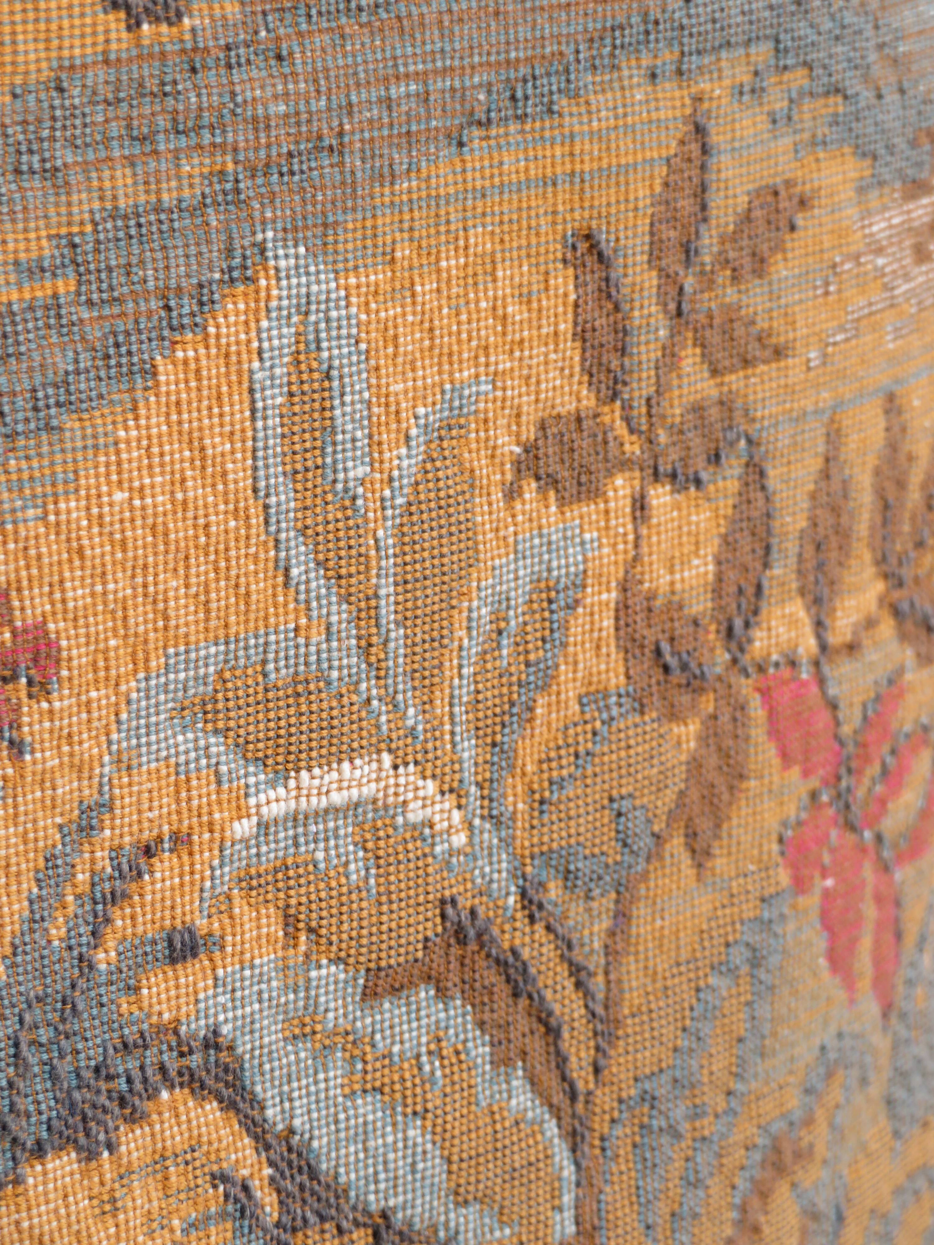 Tapisserie murale scène de chasse à courre