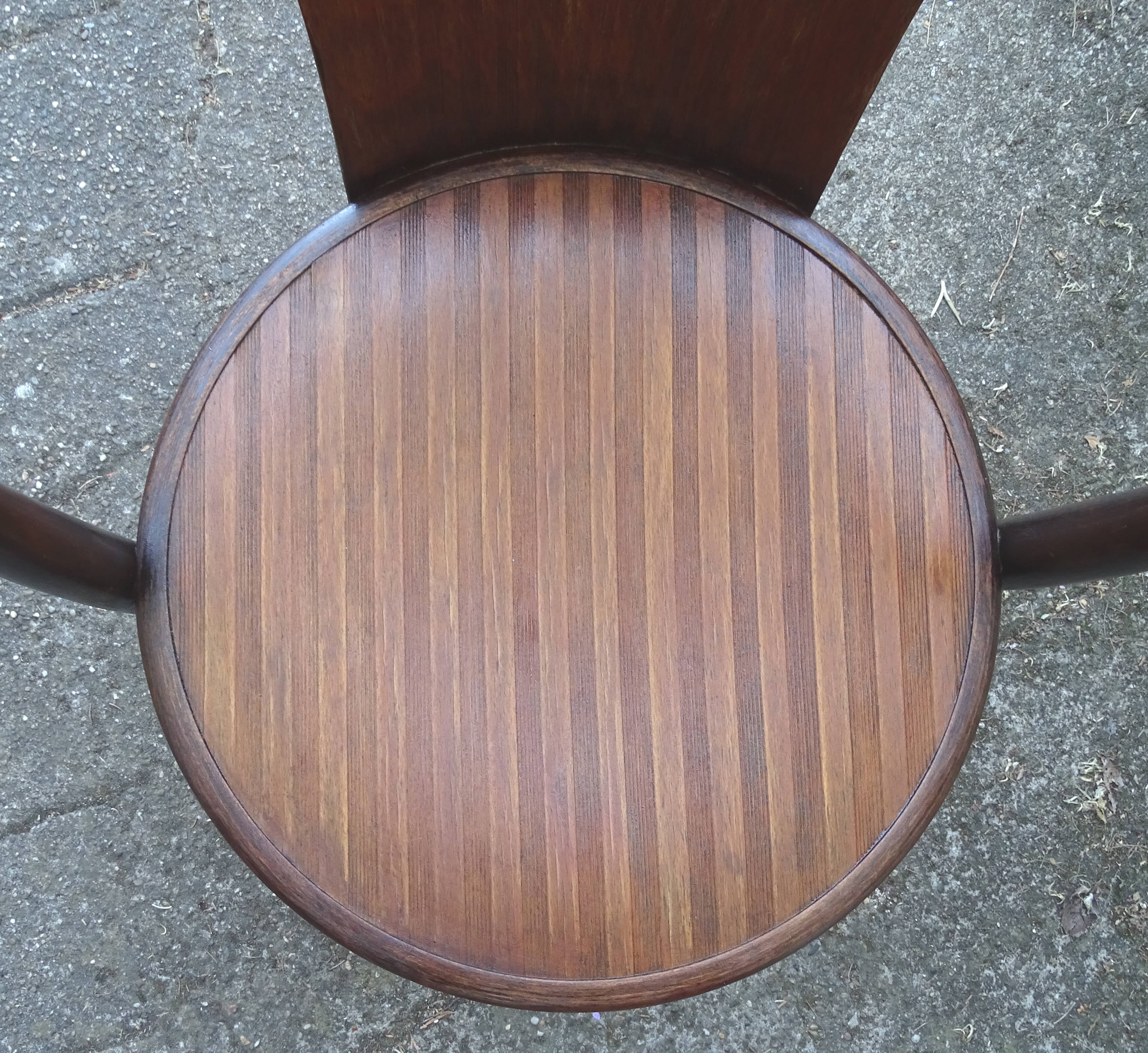 Chaise Fischel N°15E, vers 1915, no Thonet