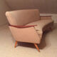 Set arc + 2 chairs 50s 60s Danish sofa good condition