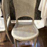 Pair of cane chairs