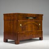 Early 19th century Biedermeier mahogany commodes, 1830s