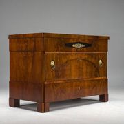 Commodes Biedermeier en acajou du début du XIXe siècle, années 1830