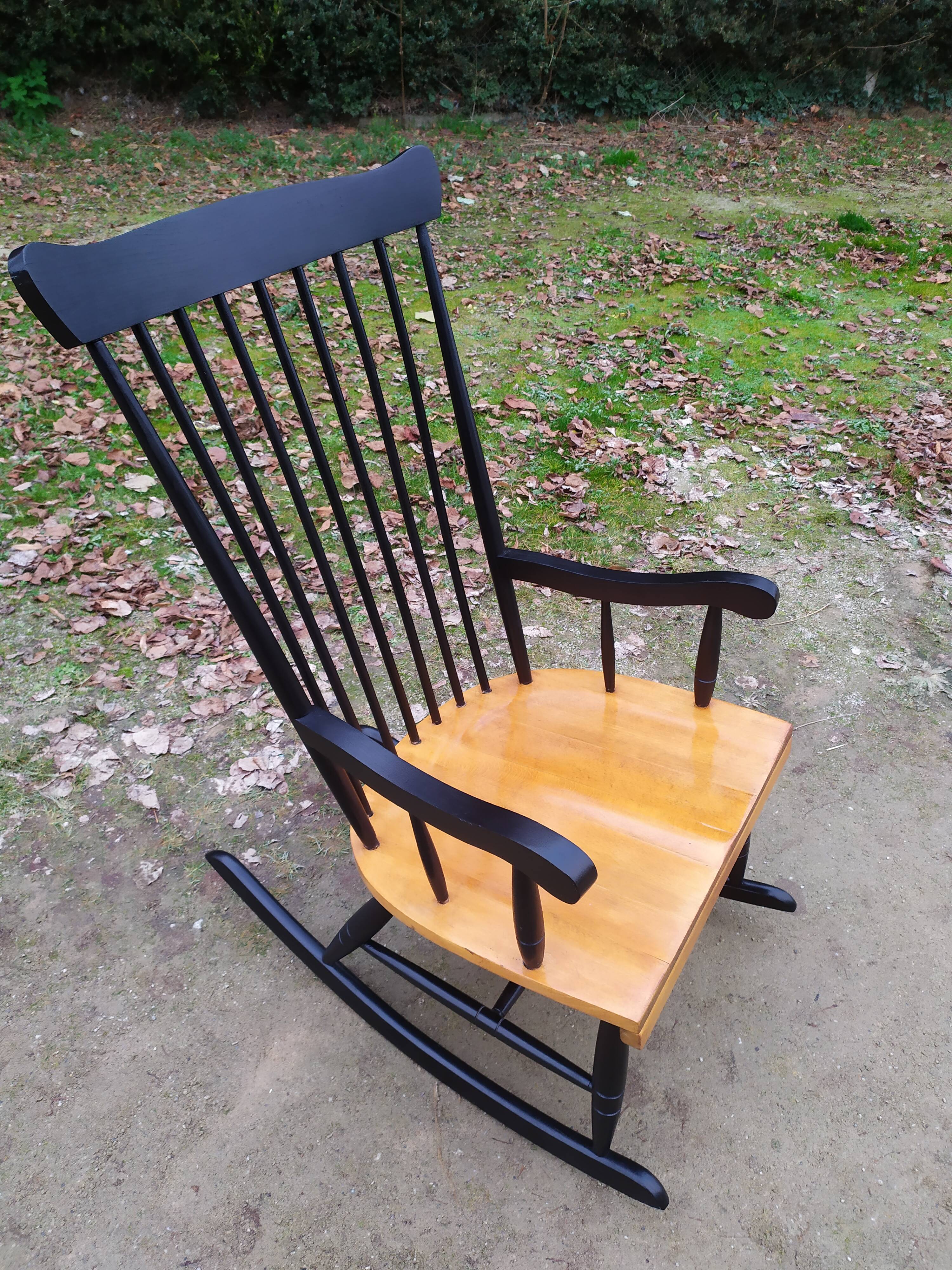 Scandinavian rocking chair 50s-60s