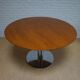 Mid-century modern round table by  Knoll International Kiga S.p.A, 1960s