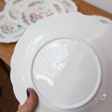 Suite de 10 assiettes plates anglaises Minton "Indian Tree" 1851