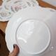 Set of 10 English Minton "Indian Tree" dinner plates 1851