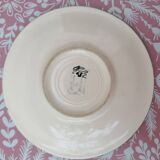 Hand-painted Breton earthenware cup and saucer from St Jean de Bretagne