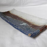 Pocket empty ravier rectangular ceramic enamelled spirit seaside