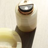 Vintage ashtray & table bookend in onyx - Art Deco period