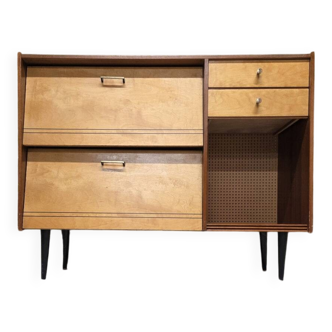 1960s vintage shoe cabinet