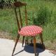 Chairs with splayed legs, vintage models