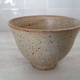 4 large bowls in pyrite stoneware