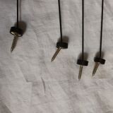 Pair of torchiere wall lamps by Gilles Derain for Lumen Center Italia