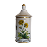 Pharmacy pot "arnica montana"
