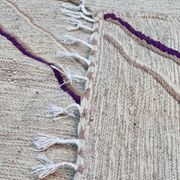 Tapis marocain en laine tissé à la main – Kilim berbère, décoration bohème