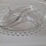 Glass display dish