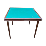 Foldable mahogany playtable