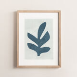 Painting on paper, illustration M255, signed Eawy