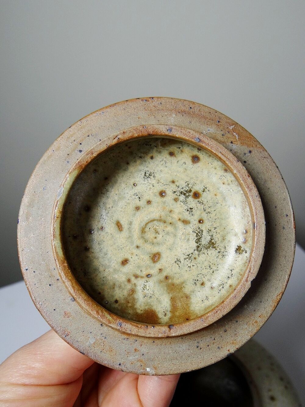 Glazed stoneware teapot by Jean-Pierre Prud’homme, La Borne, 1960s.