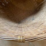 Rattan and wicker basket