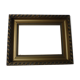 Gilded wood and stucco frame