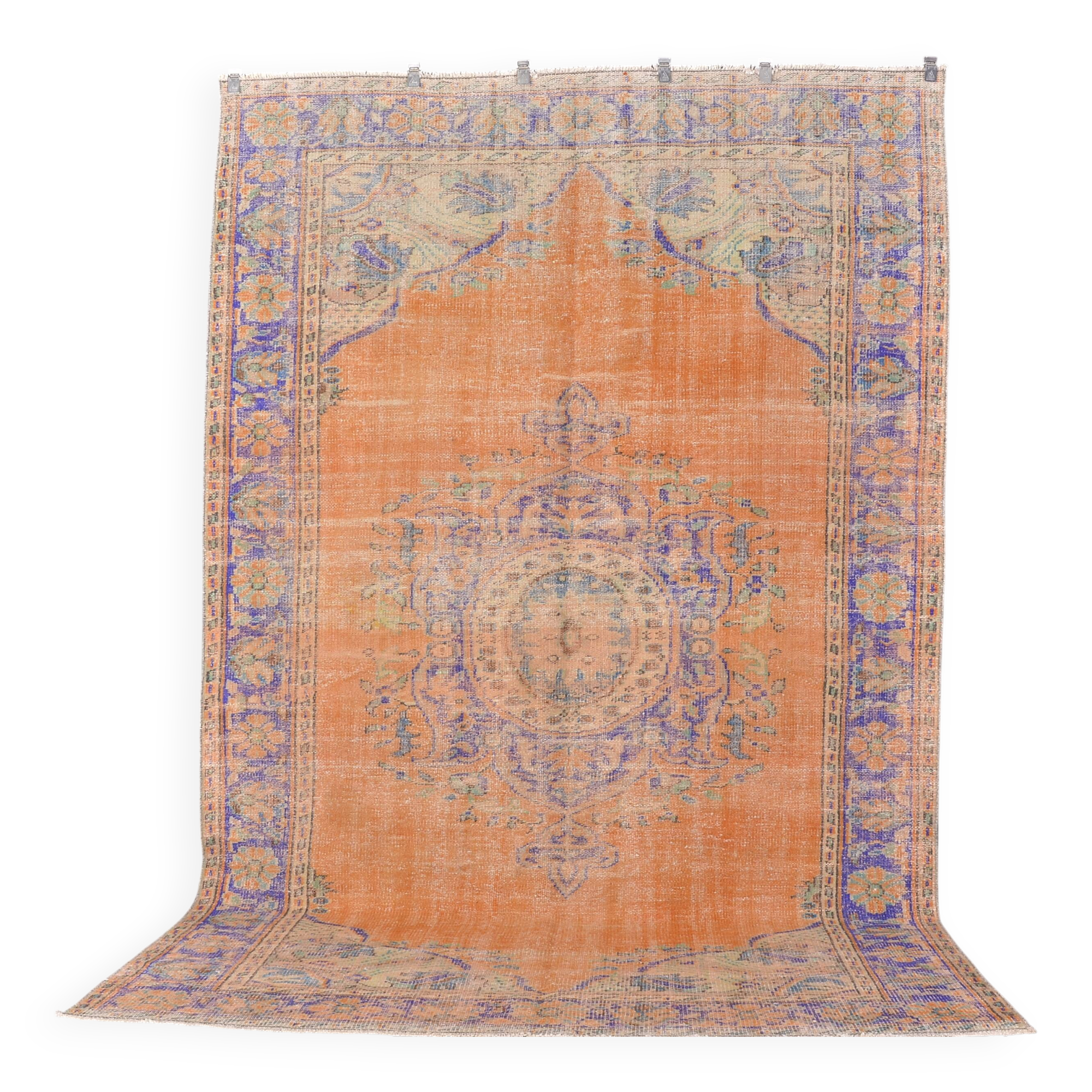 Turkish Oushak Handknotted Rug sku2312