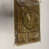 Plateau compartimenté Guzzini Luigi Massoni, années 70